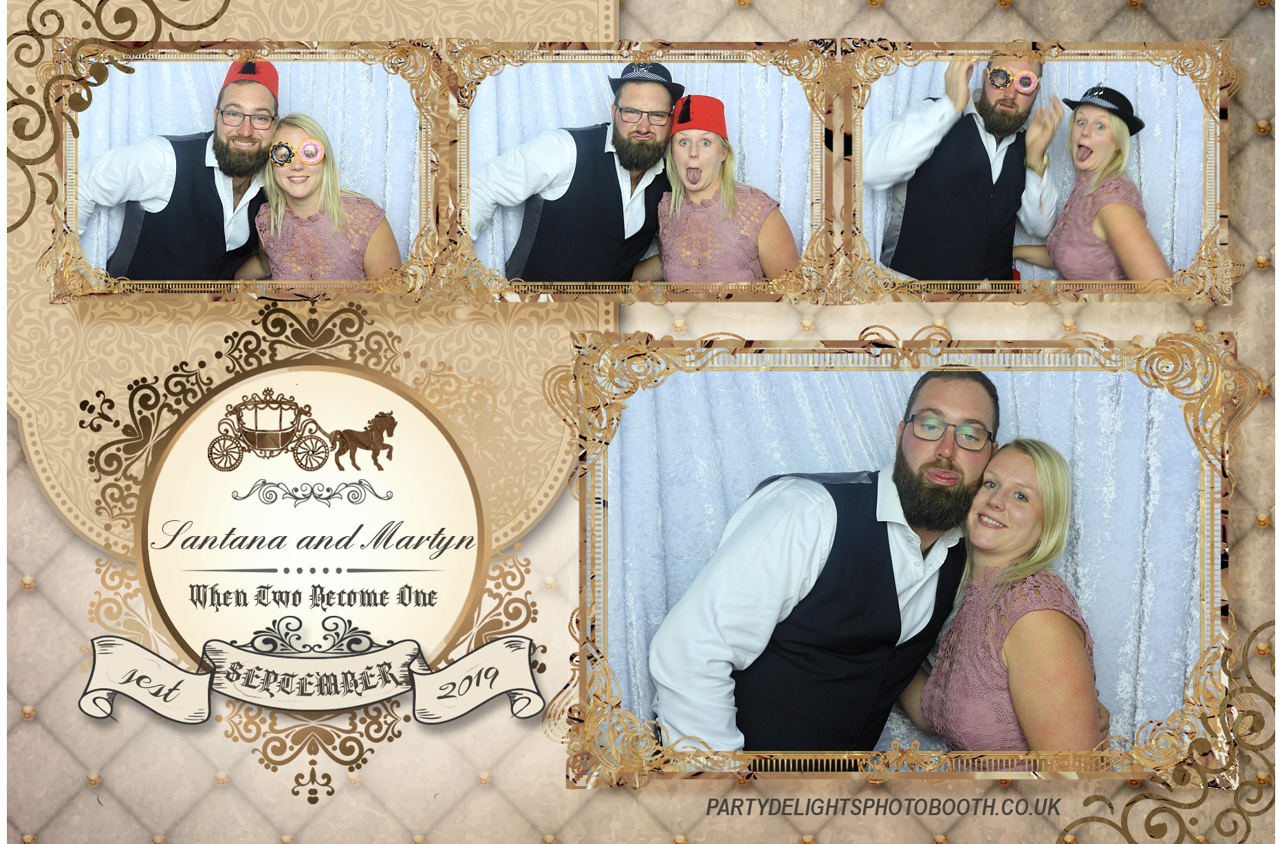 Martyn and Santana’s Wedding - Prints | View more photos from the event at gallery.partydelightsphotobooth.co.uk/u/PartyDelightsPhotoBooth/Martyn-and-Santana’s-Wedding-Prints